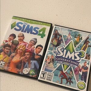 The Sims 4 and The Sims 3 Expansion Pack - Limited Edition
